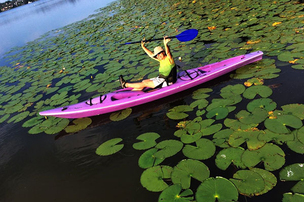 Cami Smith Canoeing | AIE Lafayette