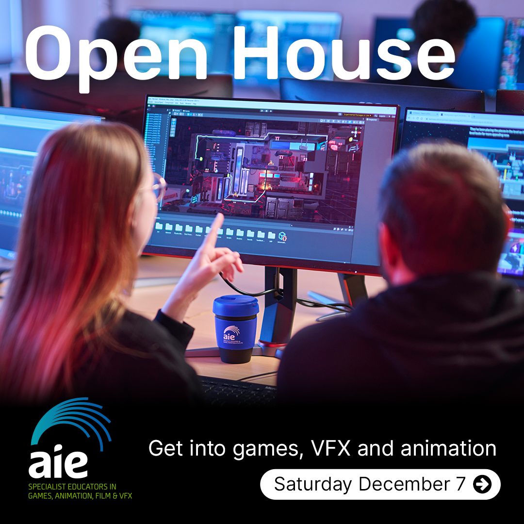 Open House December 2024 Square Image | AIE Lafayette