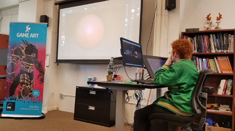 Interactive Experience Day January 2019 Photo 01 | AIE Lafayette