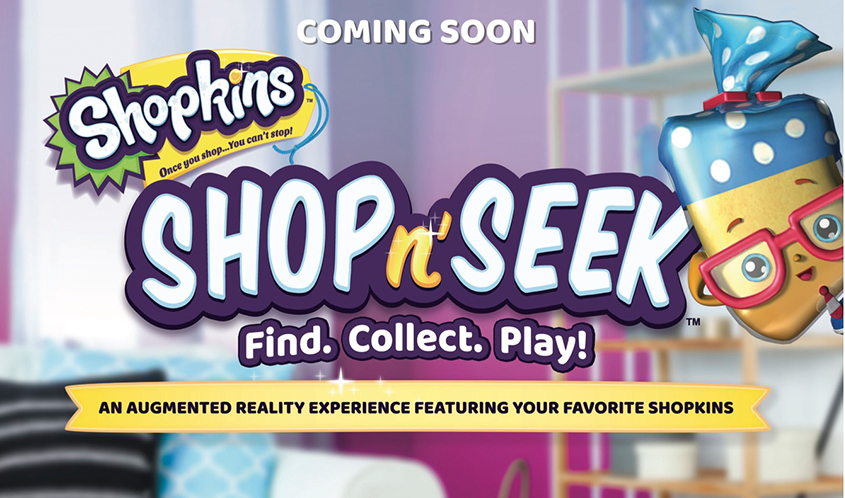Shopkins Mobile Augmented Reality Game | AIE